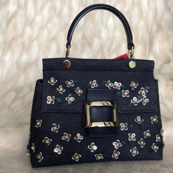 ROGER VIVIER NEW leathers bag made‎ in Italy - Picture 1 of 7